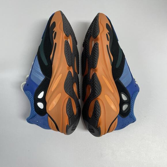 Adidas Yeezy Boost 700 Bright Blue GZ0541 Size 9 Men Orange Kanye Gators Shoes - Picture 4 of 8